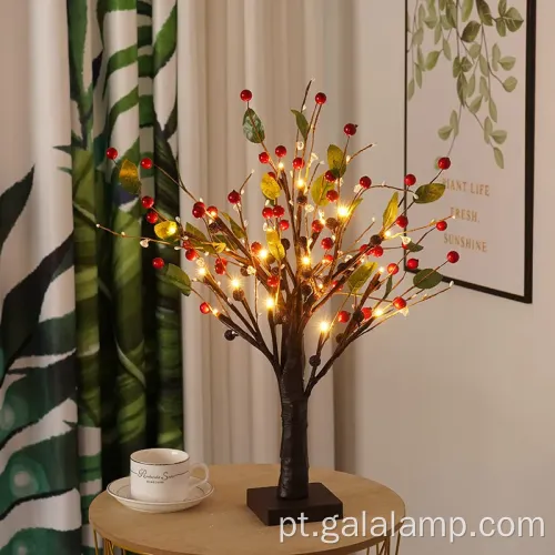 Decoração de casa Árvore de Natal com iluminação LED